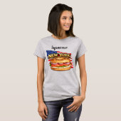 Nieuwe York Dames T-shirt (Voorkant volledig)