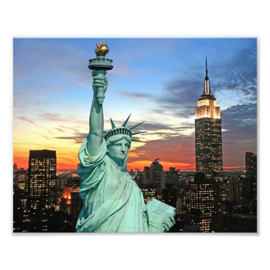 Nieuwe York Foto Afdruk (Voorkant)