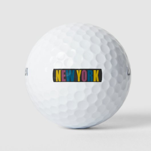 Nieuwe York Golf Bal (Voorkant)
