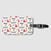 Nieuwe York Iconen Bagagelabel (Voorkant (horizontaal))