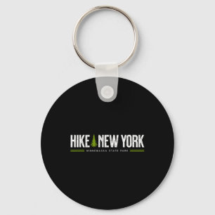 Nieuwe York Minnewaska State Park Wandelboom Retro Sleutelhanger