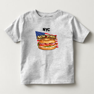 Nieuwe York Peuter Fijne Jersey T-Shirt