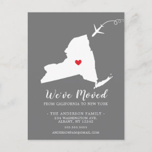 NIEUWE YORK Post Card-kaart met status voor verzen Briefkaart