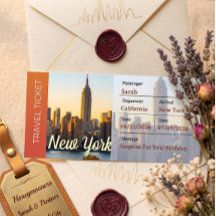 Nieuwe York Reis Verrassingsinstapkaart