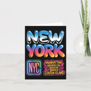 Nieuwe york stadssilhouet bronx queens manhattan s kaart