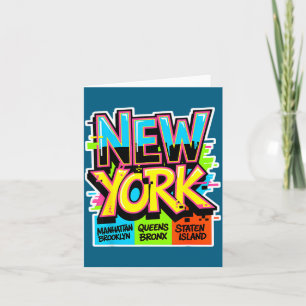 Nieuwe york stadssilhouet bronx queens manhattan s kaart