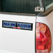 Nieuwe York Stoter Bumpersticker (Op Truck)