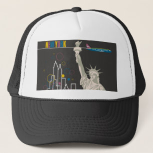 Nieuwe York Trucker Hoed Pet