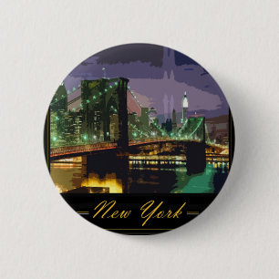 nieuwe-yorkknop ronde button 5,7 cm
