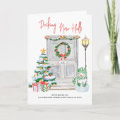 Nieuwe zalen nieuwe deur voor kerstbedekking aankondiging (Voorkant)