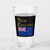 NIEUWE ZEALAND BEER GLASS GLAS (Achterkant)