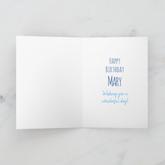 NIEUWE ZEALAND BRO BIRTHDAY-KAART KAART (Binnen)