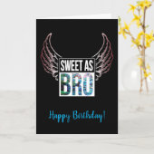 NIEUWE ZEALAND BRO BIRTHDAY-KAART KAART (Gele Bloem)