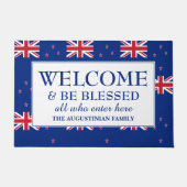 NIEUWE ZEALAND Family Welcome Doormat Deurmat (Voorkant)