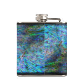 NIEUWE ZEALAND KIWI PAUA HIP FLASK HEUPFLES (Achterkant)