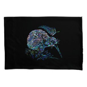 NIEUWE ZEALAND KIWI PAUA PILLOWCASE KUSSENSLOOP