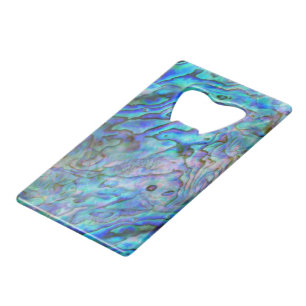 NIEUWE ZEALAND KIWI PAUA TEXTURE CREDITKAART FLESSENOPENER