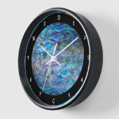 NIEUWE ZEALAND KIWI PAUA WALL CLOCK (Hoek)