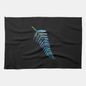 NIEUWE ZEALAND PAUA FERN THEEDOEK (Horizontaal)