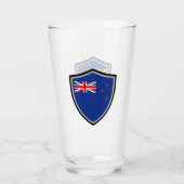 Nieuwe Zealandervlag Glas (Achterkant)