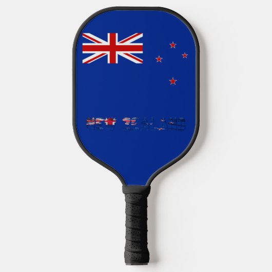 Nieuwe Zealandervlag Pickleball Paddle (Voorkant)
