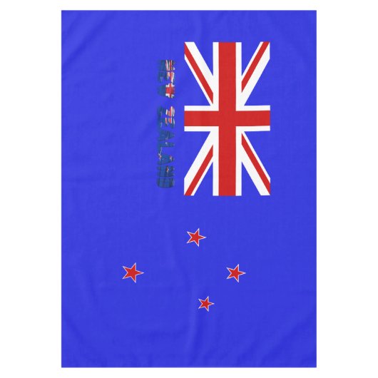 Nieuwe Zealandervlag Tafelkleed (Voorkant)