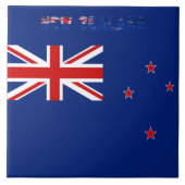 Nieuwe Zealandervlag Tegeltje (Voorkant)