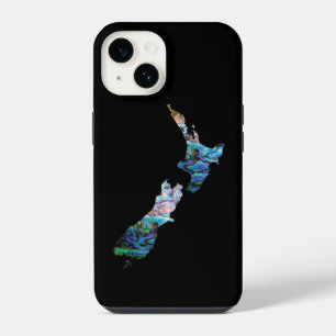 NIEUWE-ZEELAND KAART PAUA Case-Mate iPhone HOESJE iPhone 14 Hoesje
