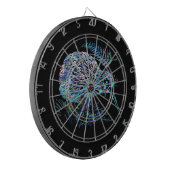 NIEUWE-ZEELAND KIWI PAUA DARTBORD (Voorkant Links)
