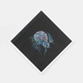 NIEUWE-ZEELAND KIWI PAUA SERVET (Hoek)