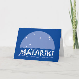 Nieuwe Zeeland Zeven Zusters Maori MATARIKI 1a Kaart