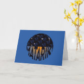 Nieuwe Zeeland Zeven Zusters Maori MATARIKI 2c Kaart (Gele Bloem)