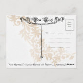 Nieuwe zeemeermin briefkaart (Achterkant)