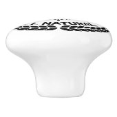 Nieuwe  Zeep Logo Krans Badkamer Keramische Knop (Zijkant)