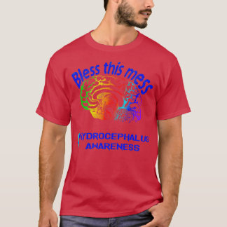 Nieuwe zegen deze rommelige Hydrocephalus Awarenes T-shirt