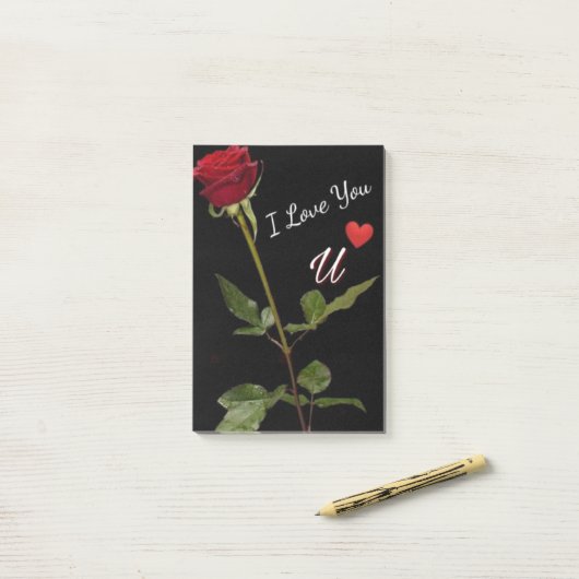 Nieuwe ziekte uit liefde post-it® notes (Op bureau)