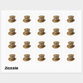 Nieuwe Zilveren GELDZAK Sticker Ontwerp (Vel)