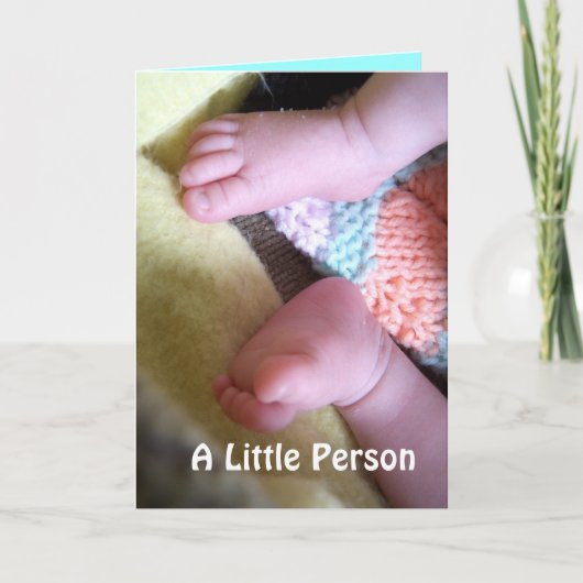 Nieuwe zwangerschapskaart aankondiging (Voorkant)