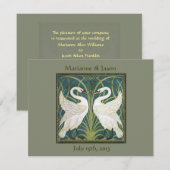  Nieuwe Zwans Uitnodiging 2 (Voorkant / Achterkant)