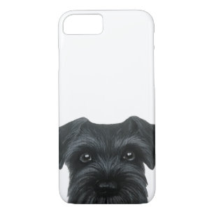 Nieuwe zwarte schnauzer, telefoontas Case-Mate iPhone case
