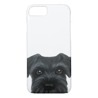 Nieuwe zwarte schnauzer, telefoontas Case-Mate iPhone case