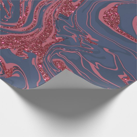 nieuwe zwoerd glitter 2 cadeaupapier (Hoek)