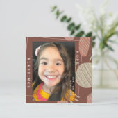 Nieuwejaar 2021 met de hand getekende organische v kaart (Staand voorkant)