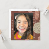 Nieuwejaar 2021 met de hand getekende organische v kaart (Voorkant / Achterkant in situ)