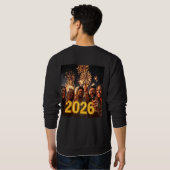 Nieuwejaarsfeestviering ontwerp trui (Achterkant volledig)