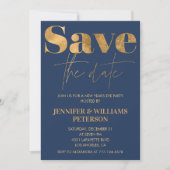 Nieuwejaarsuitnodiging Save the date Kaart (Voorkant)