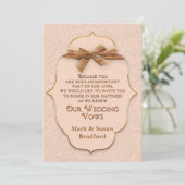 NIEUWENDE STEMMEN - ZACHTE VREDESINVITATIE KAART (Staand voorkant)