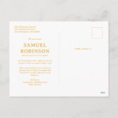 Nieuwgeboren Koning l Geboorteaankondiging Kerstmi Feestdagenkaart (Achterkant)