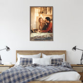 Nieuwgetrouwd Mrs&Mr Rocky Landschapsfoto Canvas Afdruk (Insitu (Slaapkamer))