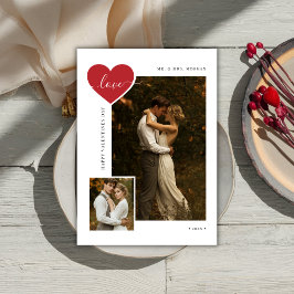 Nieuwgetrouwd Script Liefde Net Getrouwd Valentijn Feestdagenkaart